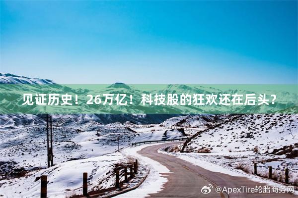 见证历史！26万亿！科技股的狂欢还在后头？